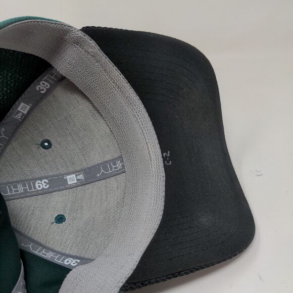 New Era Men's Fitted Hat Green Blue Size S/M Embroidered Philadelphia Eagles - Picture 11 of 12